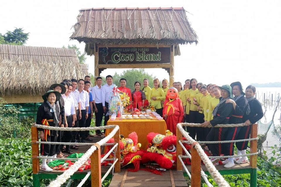 Coco Island Con Phung Hotell Ben Tre Eksteriør bilde